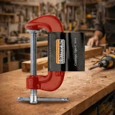 Grampo Sargento Tipo C 2 polegadas Profissional para Fixação Madeira MDF Artesão Marcenaria  Carpintaria