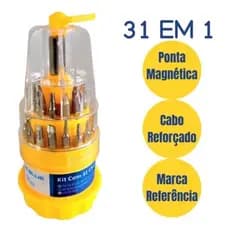 Kit de Chaves 31 Peças