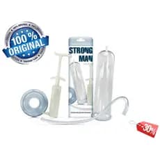 Bomba Peniana Strong Man - Produto na Caixa Original (não compre bomba em sacos fora da caixa)