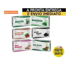 Kit com 50 Tipo Diferente Sabonete Antisséptico - Lianda Natural 90g - Atacado Top