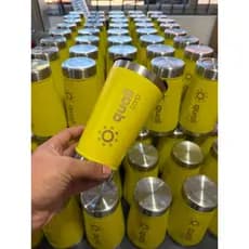 KIT COM 30, 40 OU 50PÇS COPOS TÉRMICOS 473M PERSONALIZADOS A LASER - SUA LOGO OU SEU NOME!