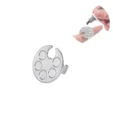 Anel Inox Paleta Misturinha Maquiagem Base Corretivo Esmalte