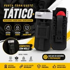Porta Torniquete Tático Modular Molle Kydex Rígido Aph Ifak