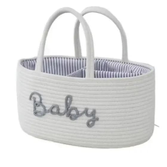 Bolsa Maternidade De Bebê Organizadora de Fraldas Cesta Cesto quarto