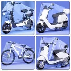 Todas As À Prova D Para Scooter Capa Transparente Proteção Solar Veículos Internos Estações Da Motocicleta Poeira Unive