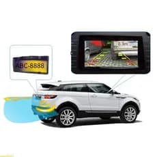 moonlighty 3 Em 1 Definição Quadro Da Placa De Licença Do Carro Sensor Estacionamento Radares Visão Traseira Câmera Back