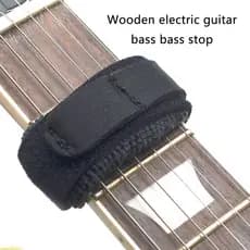 moonlighty Guitarra Corda Mudo Amortecedor Envoltório Fita Ajustável Fingerboard Para Musical Em