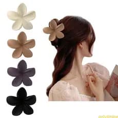 onlytiming Meninas Garra Cabelo Adorável Feminino Fosco Forma Casual Banquete Grampo Para