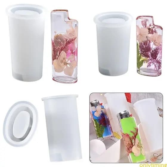 Somente Tampa Do Isqueiro Resina Silicone Molde Epóxi Para Acessórios J5 J3 J6