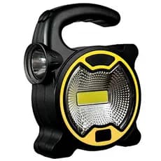 Lanterna Refletor Led 2 em 1 1w + 3w Emergência Portátil Pesca Acampamento Oficina