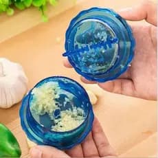 Triturador de Alho Manual Mini Prático Fácil Portátil - Amassador de Cozinha Para Alho