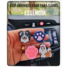 Aromatizador Para Carro Cachorro Decoração Interior Veículos Cheirinho Para Carro Essência 10ml