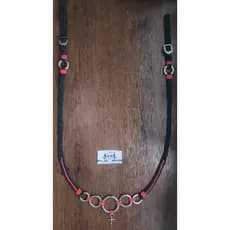 peitoral de cordinha trançado para cavalo
