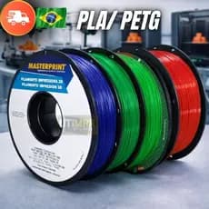 Filamento PLA e PETG MasterPrint Qualidade Premium Para Impressora 3 D