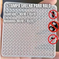 Tampa Grelha  Para Ralo Esgoto Tela Protetora Cozinha Banheiro Coletor De Cabelo Ant-inseto