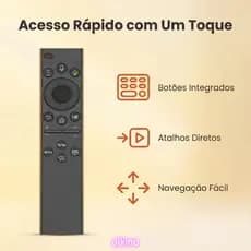 Controle Remoto Tv Smart Para Samsung Bn59-01385e Com Voz Smart