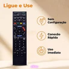 Controle Remoto Para Tv Sony Bravia Smart Lelong Le-7022