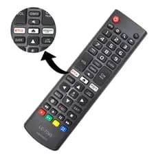 Controle Remoto Compatível LG 32lk615bpsb Akb75375604