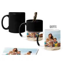 Caneca Mágica de porcelana com sua foto, frase ou Desenho PROMOÇÃO