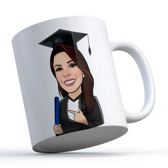 Caneca Personalizada com caricatura PROMOÇÃO