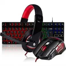 Kit Gamer Teclado RGB + Mouse 3200DPI + Headset Thardus