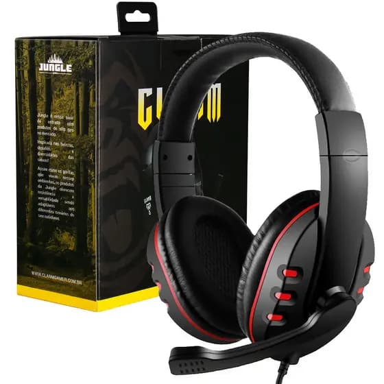 Headset Fone Gamer de ouvido com microfone Para PC Ps4 XBOX Computador