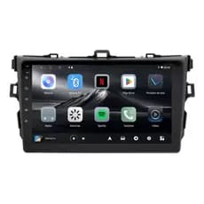 Central Multimídia Corolla 2008/2013 Adak G2 Tela de 9" QLED 2GB de RAM 64GB Android Auto e Carplay + Cãmera de ré