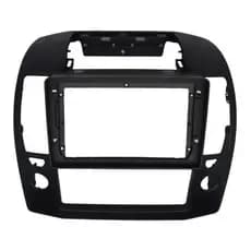 Moldura 9" Polegadas Nissan Frontier 2008 A 2016 Preto Fosco