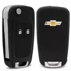 Chave Canivete Chevrolet Gm Onix Sonic Spin S10 Cobalt Prisma 2 Botões