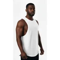 Regata Longline, Várias Cores, Não Amassa, Seca Rápido, Proteção UV+, Musculação Treino Academia Gym