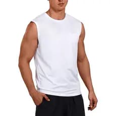 Camiseta Regata Cavada Básica Masculina Casual Treino Academia - greef