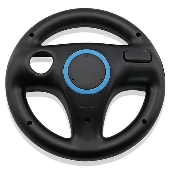 Volante Para Nintendo Wii e Wii U Preto