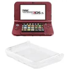 Capa Protetora Acrílico Para Nintendo New 3DS XL Case Transparente Cristal