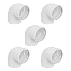 Joelho 90° Esgoto 50mm PVC Tigre Kit com 5 Unidades