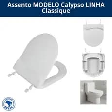 Assento Sanitário Astra Incepa Calypso Convencional Linha Clássique do Assento Sanitário Calypso