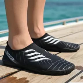 Sapatilha aquatica masculina tênis neopreme hibrido com secagem rapida sapatilha pesca rio mares terra areia