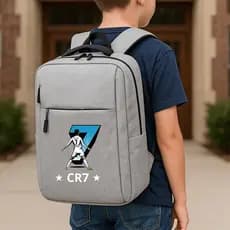 Mochila Escolar resistente a água mochila CR7 masculina mochila para notebook
