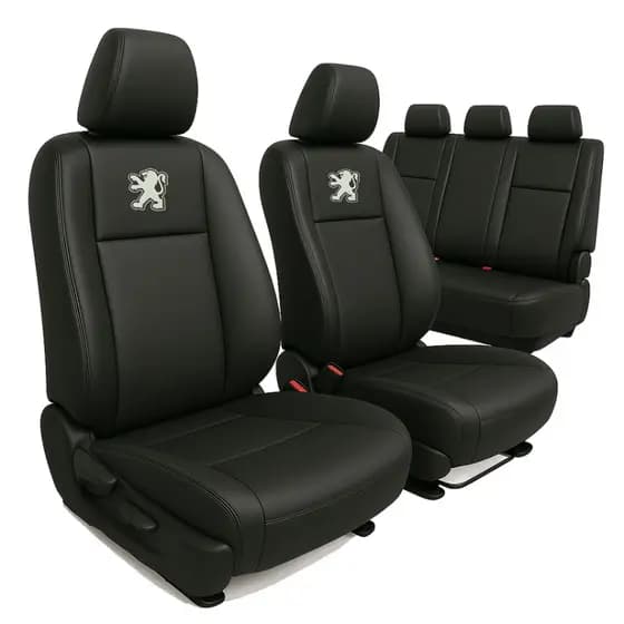 Capa De Banco Couro Automotivo Peugeot 206, Peugeot 207, Peugeot 306, Peugeot 306 SM, Peugeot Partner