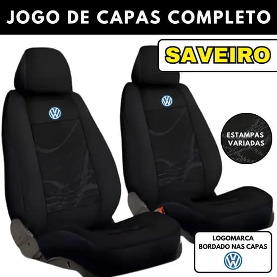 Capas De Bancos Automotivos Tecido Grosso Saveiro Volkswagen G2-G3-G4-G5-G6-G7