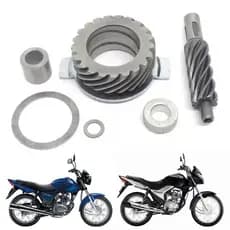 Engrenagem Caracol Velocimetro Roda dianteira TITAN 150 BIZ 125