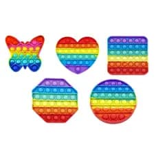 Pop It Brinquedo Anti-Estresse Fidget Toy Sensorial Crianças e Adultos