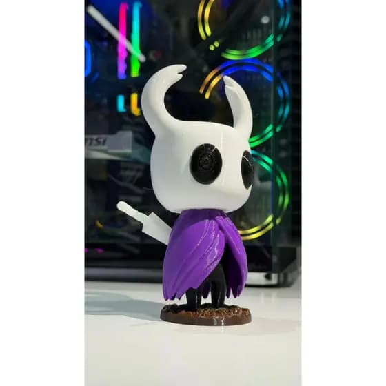 O Cavaleiro Hollow Knight Boneco Miniatura Colecionavel Action Figure - Decoração Gamer