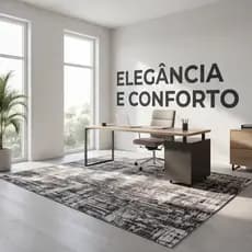 Tapete para Sala Moderno Antiderrapante Decorativo Premium Diversos Tamanhos