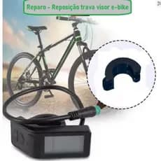 Reposição de trava visor/display e - bike OGGI - trava do eletrônico guidão