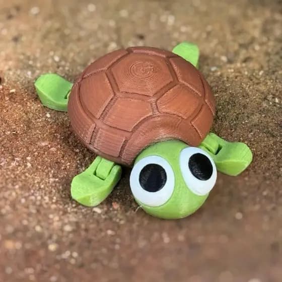 Tartaruga articulada INFANTIL Brinquedo Criança