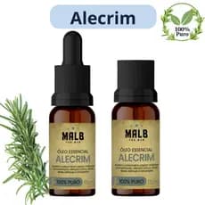 Óleo Essencial De Alecrim 15ml 100% puro Malb For Men