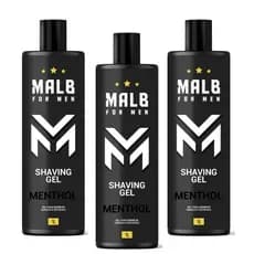 Shaving Gel de Barbear Malb For Men - 3 Unidades de 1L Cada