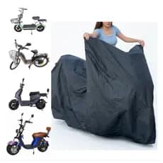 Capa Protetora para Bicicleta Elétrica Scooter Moto Autopropelidos Impermeável Protege de Sol Chuva e Poeira