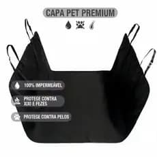 Capa Pet Protetora de Banco Traseiro 100% Impermeável