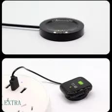 EXT Adaptador Energia Magnética Carregador Berço Doca Suporte Para T500 Smartwatch Relógio Inteligente Portátil USB C